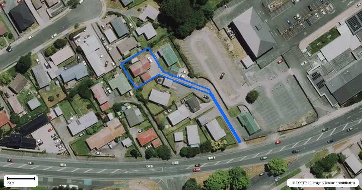 Property context map for 40 Kahikatea Drive, Melville, Hamilton