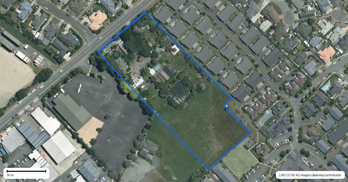 Property context map for 419 Nayland Road, Stoke, Nelson