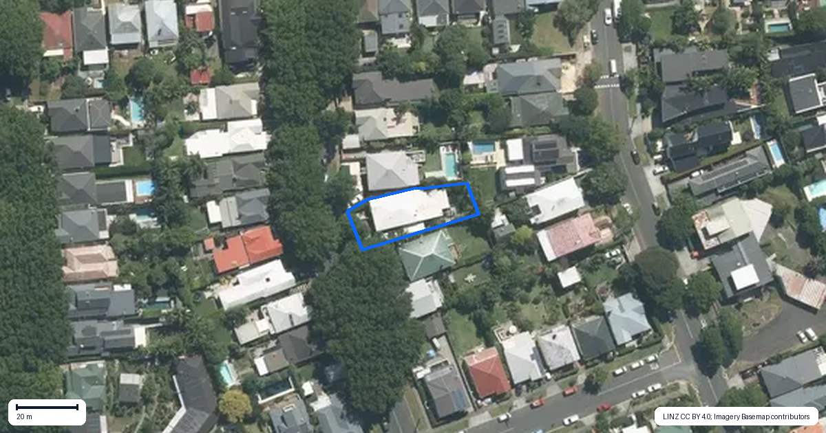 Property context map for 41 Selbourne Street, Grey Lynn, Auckland