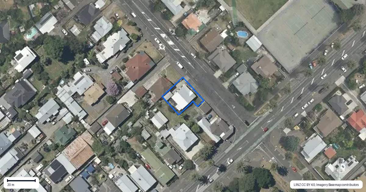 Property context map for 24A Jull Street, Napier South, Napier