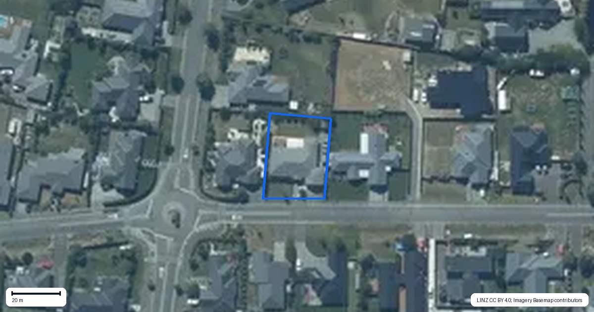 Property context map for 26 Jacks Drive, West Melton