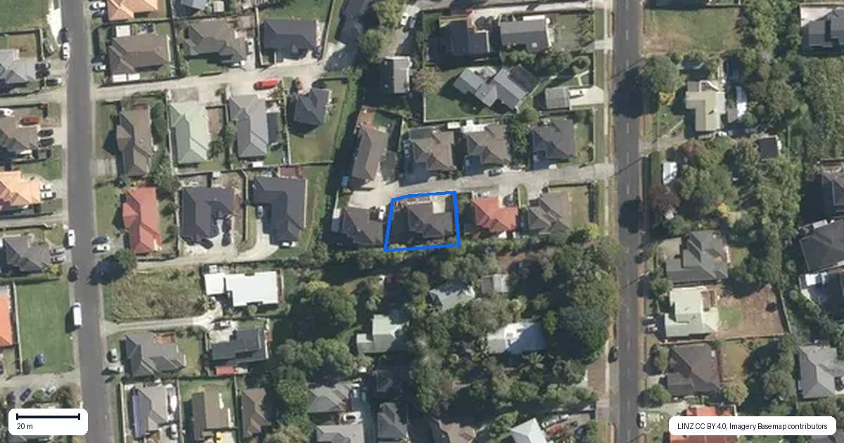 Property context map for 37C Simpson Road, Ranui, Auckland
