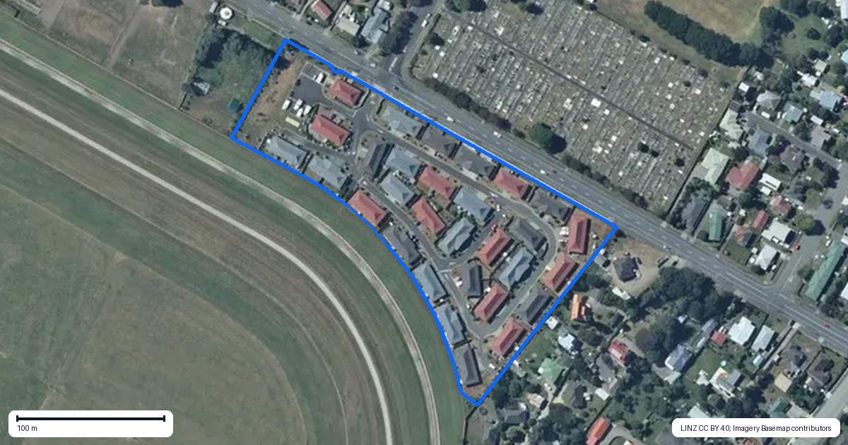 Property context map for 4/91 Mako Mako Road, Levin