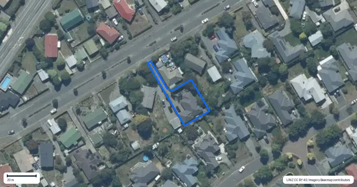 Property context map for 63B Moore Street, Rolleston