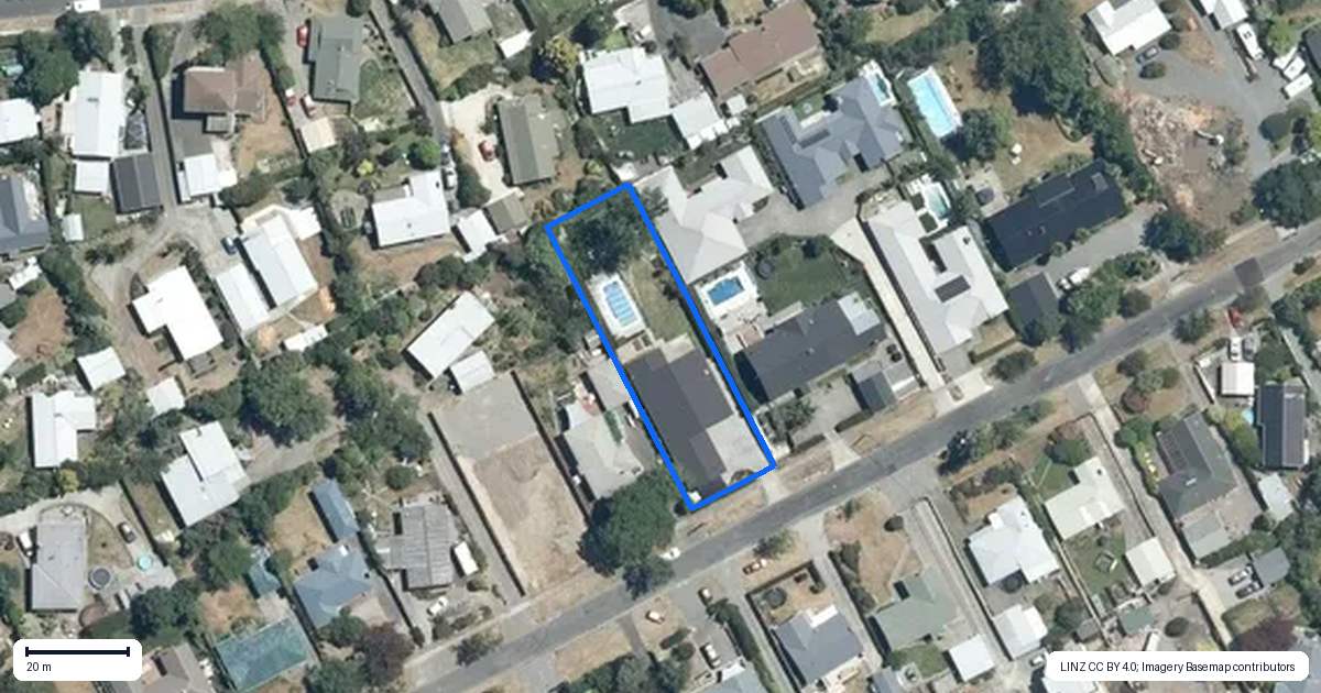 Property context map for 28 Reynolds Road, Havelock North