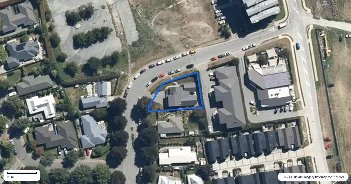 Property context map for 13 Copper Beech Avenue, Frankton, Queenstown