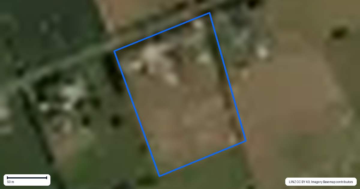 Property context map for 75 Robson Road, Ngahinapouri, Ohaupo