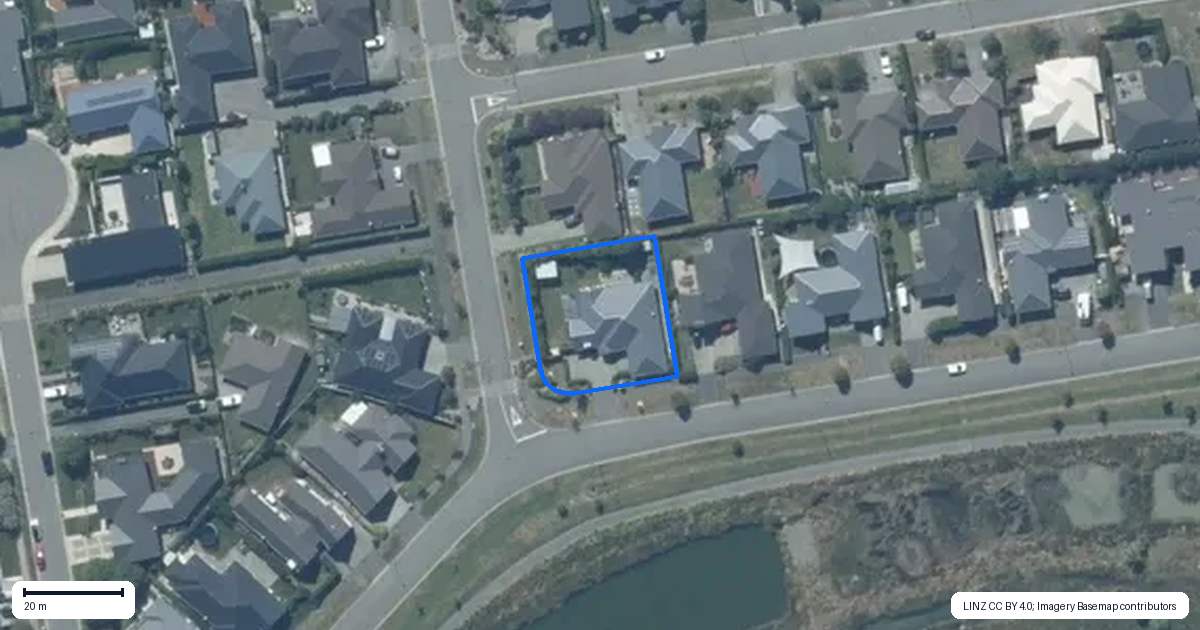 Property context map for 28 Matanui Street, Lincoln