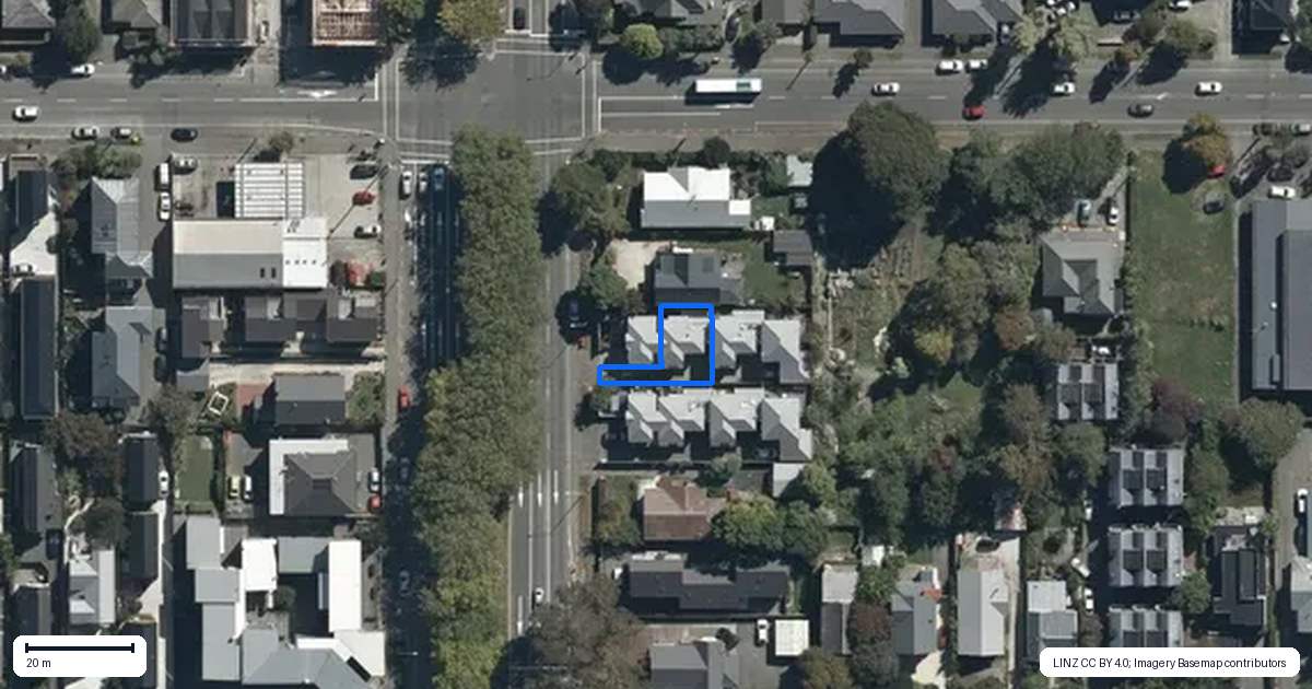 Property context map for 172A Fitzgerald Avenue, Christchurch Central, Christchurch