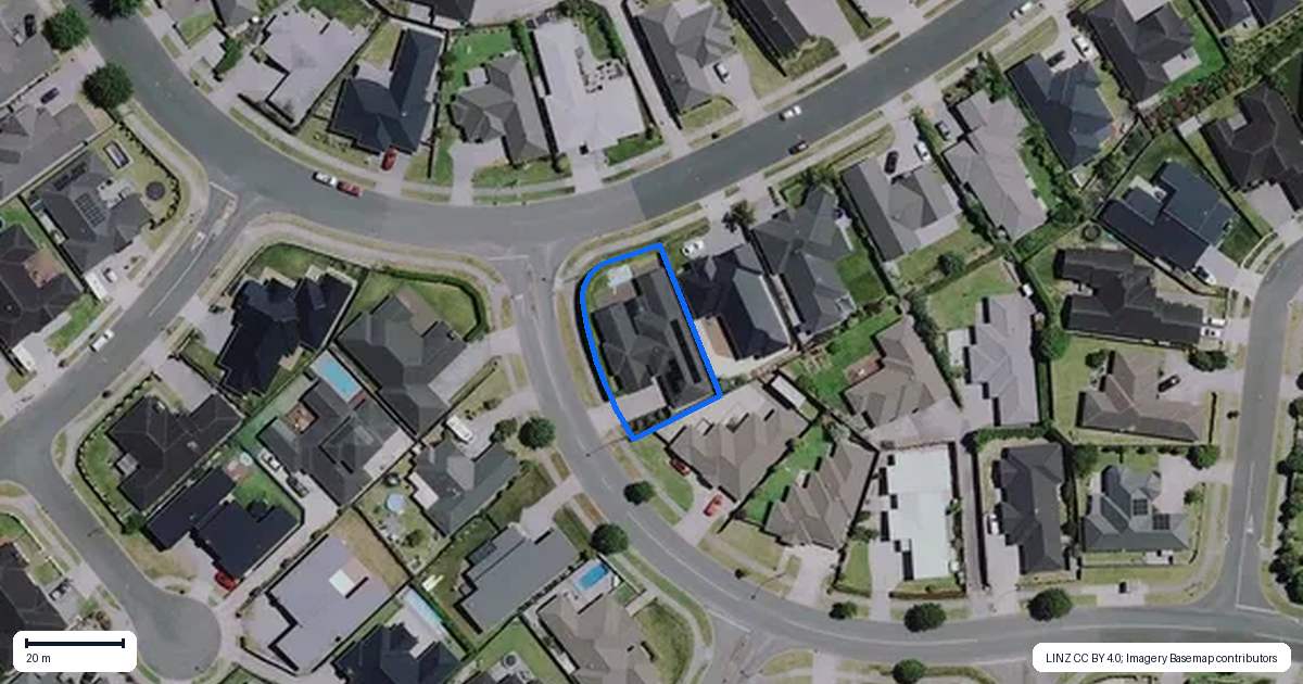 Property context map for 70 Magellan Rise, Flagstaff, Hamilton