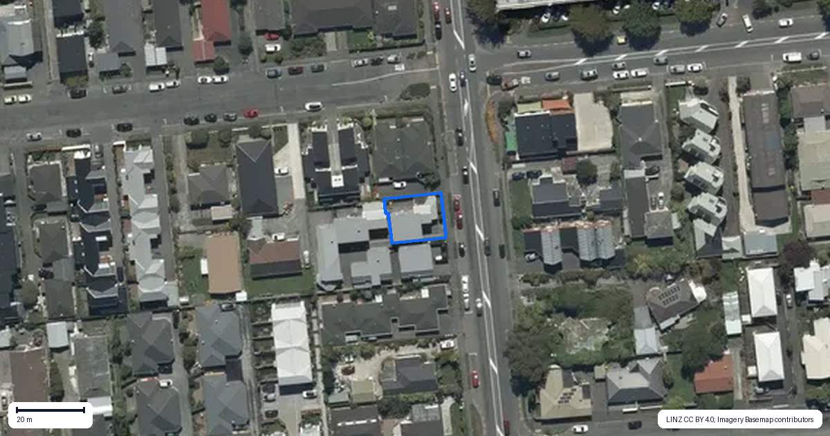 Property context map for 79E Matipo Street, Riccarton, Christchurch