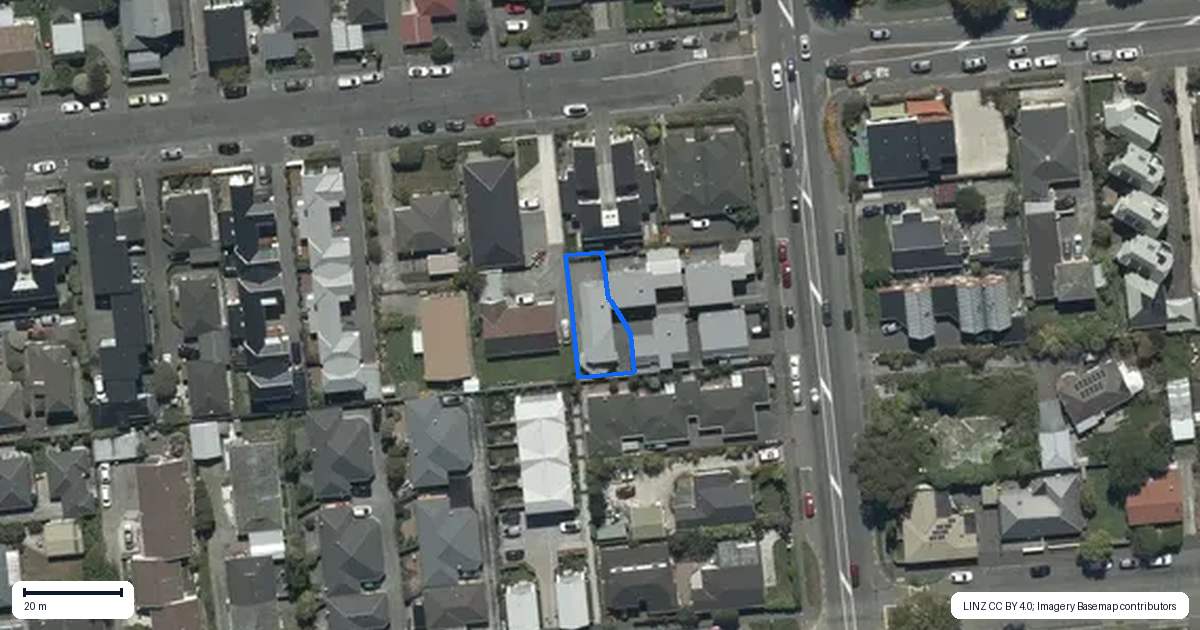 Property context map for 79C Matipo Street, Riccarton, Christchurch