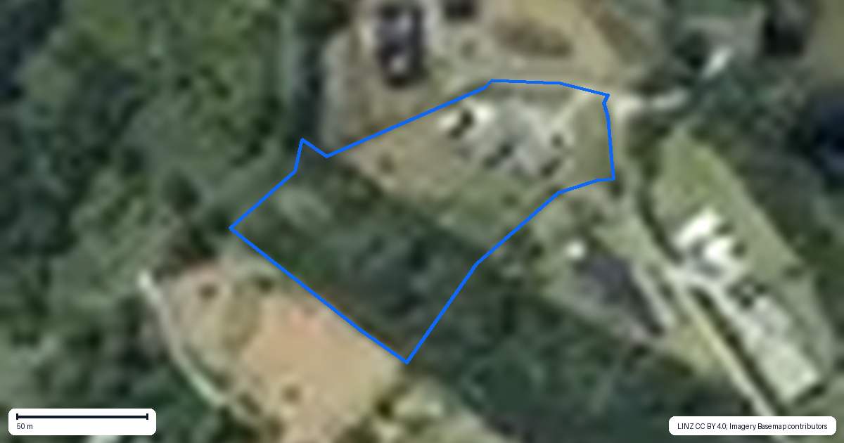 Property context map for 28B Tram Valley Road, Swanson, Auckland