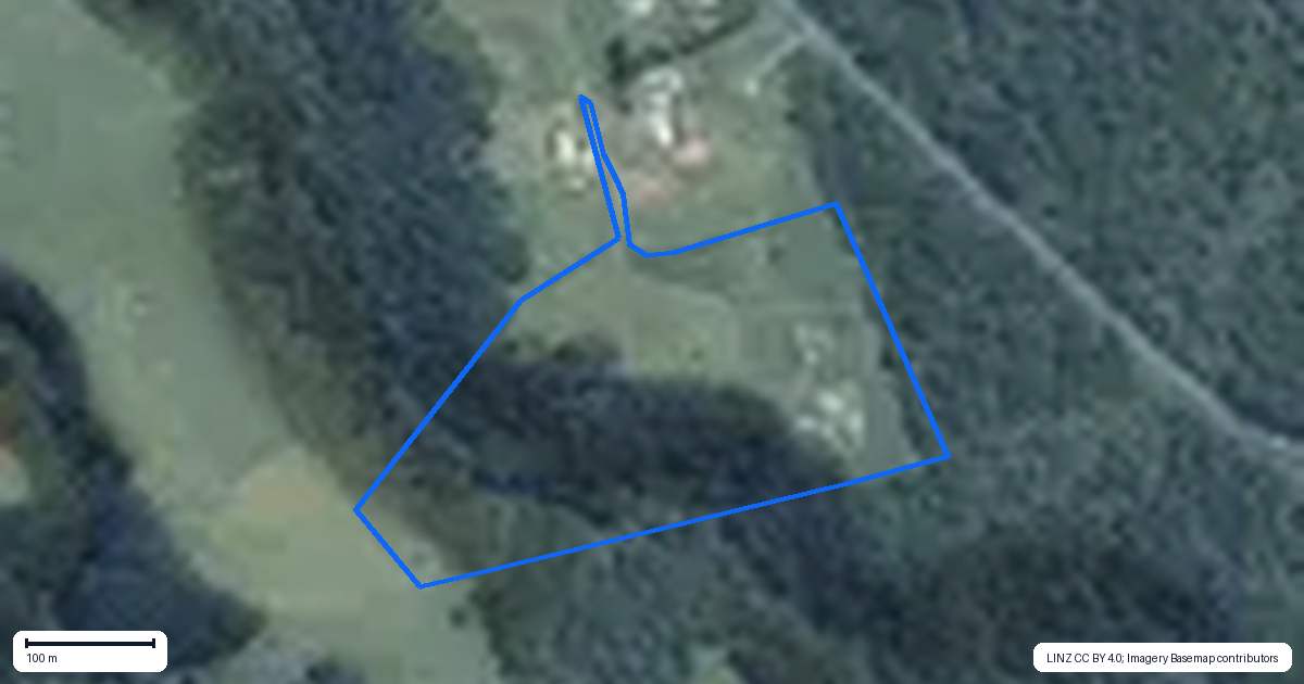 Property context map for 1556D Pyes Pa Road, Oropi