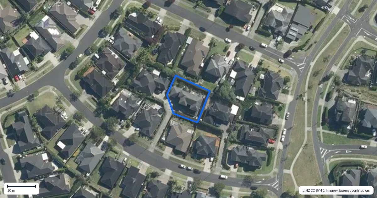 Property context map for 9 Steamer Road, Silverdale