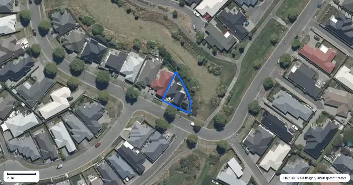 Property context map for 4 Carradale Avenue, Broomfield, Christchurch