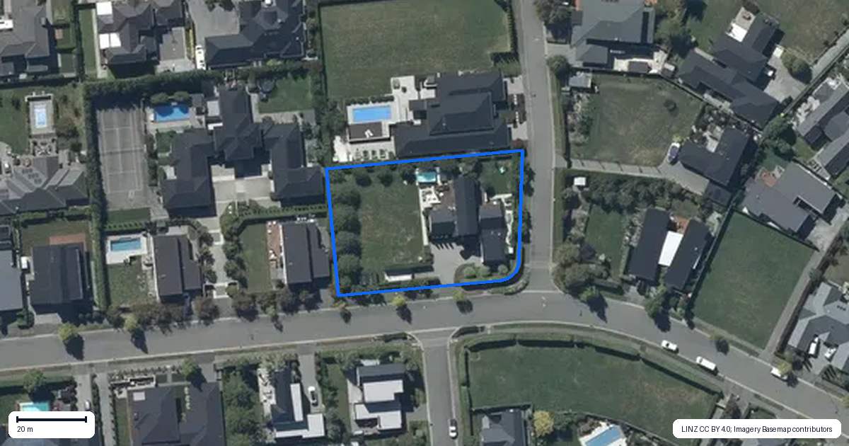 Property context map for 27 Findlay Avenue, Halswell, Christchurch
