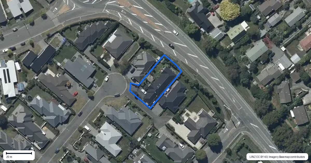 Property context map for 26 McDermott Place, Halswell, Christchurch