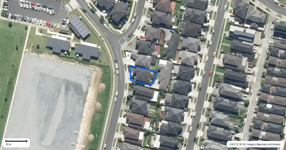 Property context map for 40 Helianthus Avenue, Flat Bush, Auckland