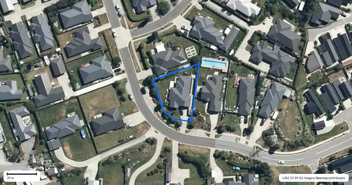 Property context map for 9 Judge and Jury Drive, Lake Hayes, Queenstown