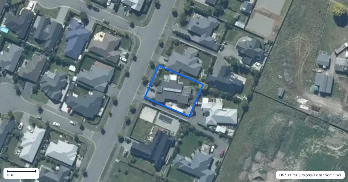 Property context map for 7 Liffey Springs Drive, Lincoln