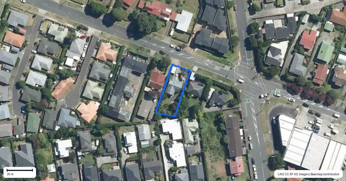 Property context map for 71 Mays Road, Onehunga, Auckland