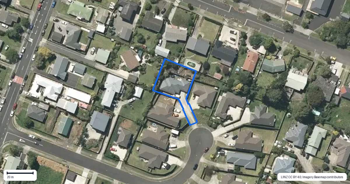 Property context map for 13 Manuka Road, Huntly
