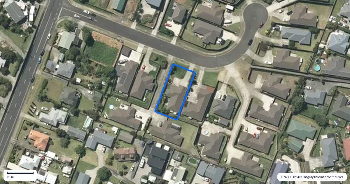 Property context map for 10 Manuka Road, Huntly