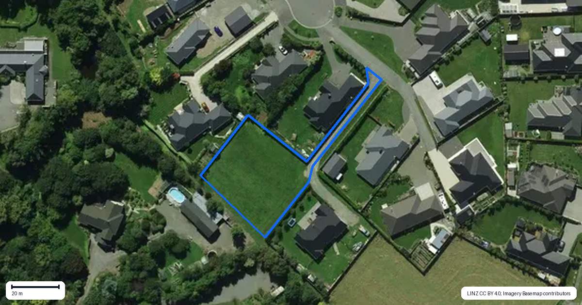 Property context map for 1/18 Ormandy Court, Amberley