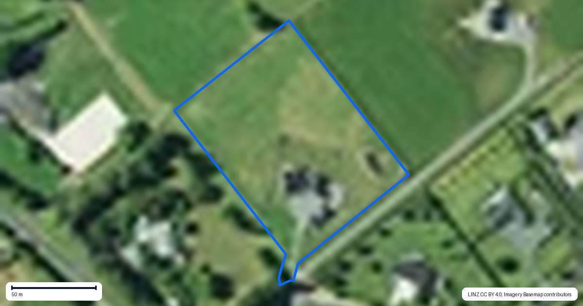 Property context map for 7A Llennoc Lane, Matangi, Hamilton