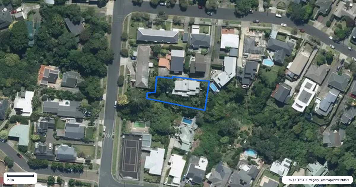 Property context map for 3B Appleyard Crescent, Meadowbank, Auckland