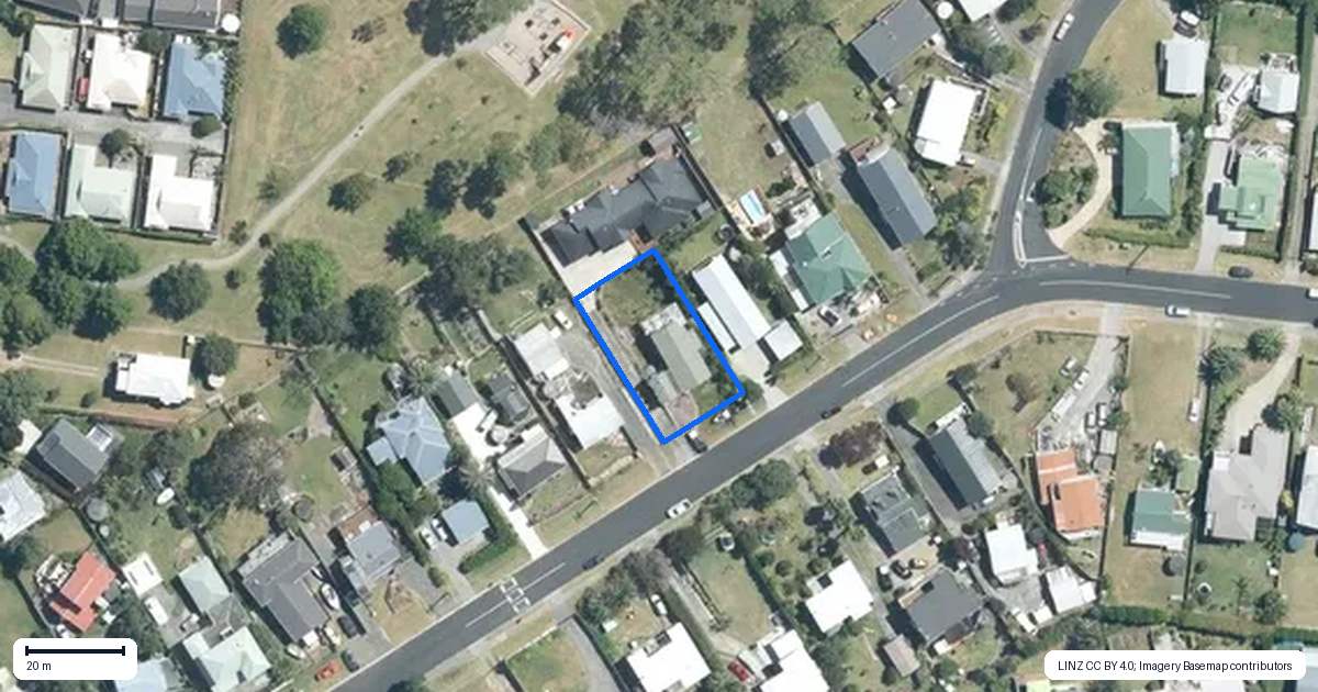 Property context map for 20 Tiri Road, Manly, Whangaparaoa