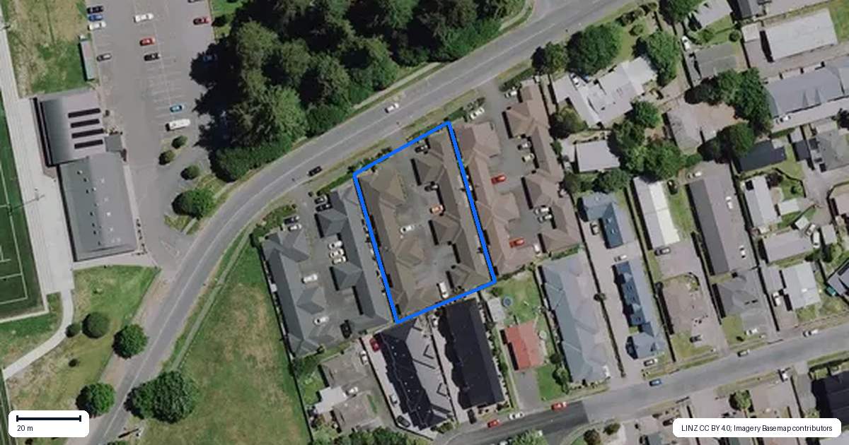Property context map for 5/108 Old Farm Road, Hamilton East, Hamilton