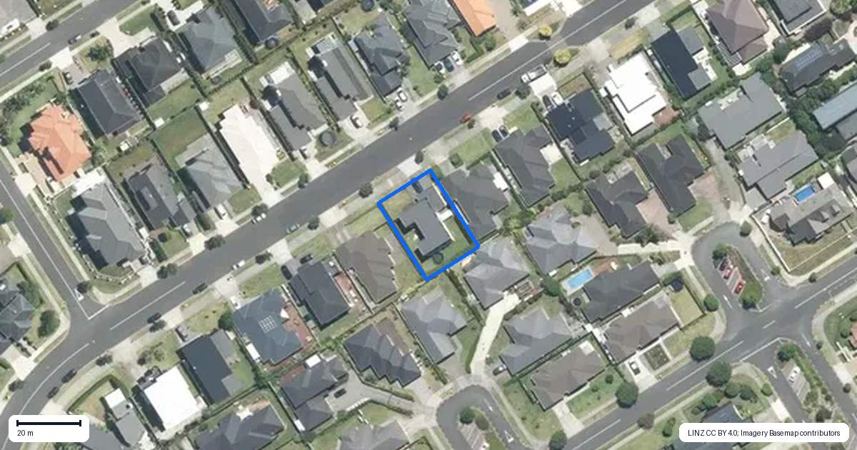 Property context map for 306 Harbourside Drive, Karaka, Papakura