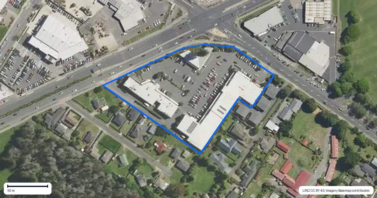Property context map for 7/5 Tarawera Road, Lynmore, Rotorua