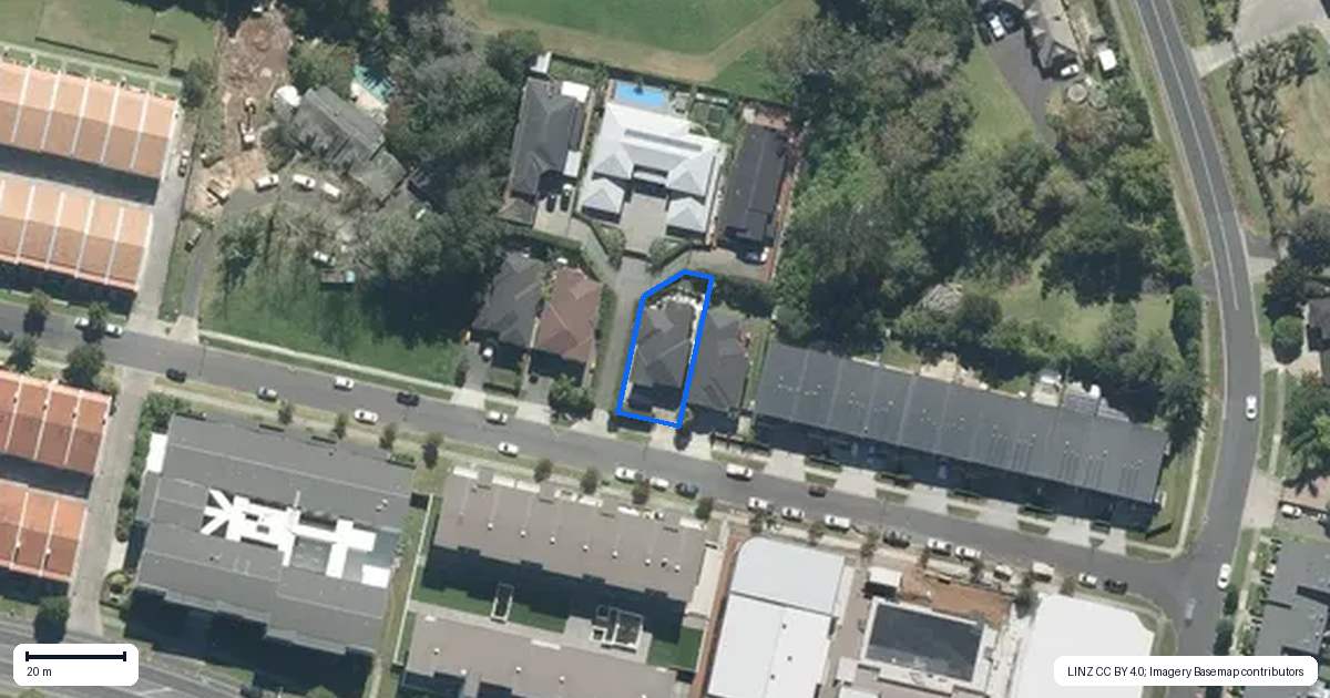 Property context map for 14 Carlos Drive, Flat Bush, Auckland