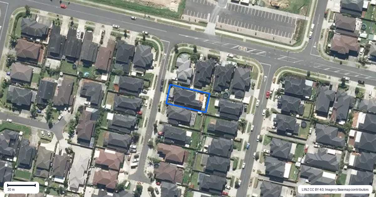 Property context map for 4 Sunglade Grove, Flat Bush, Auckland