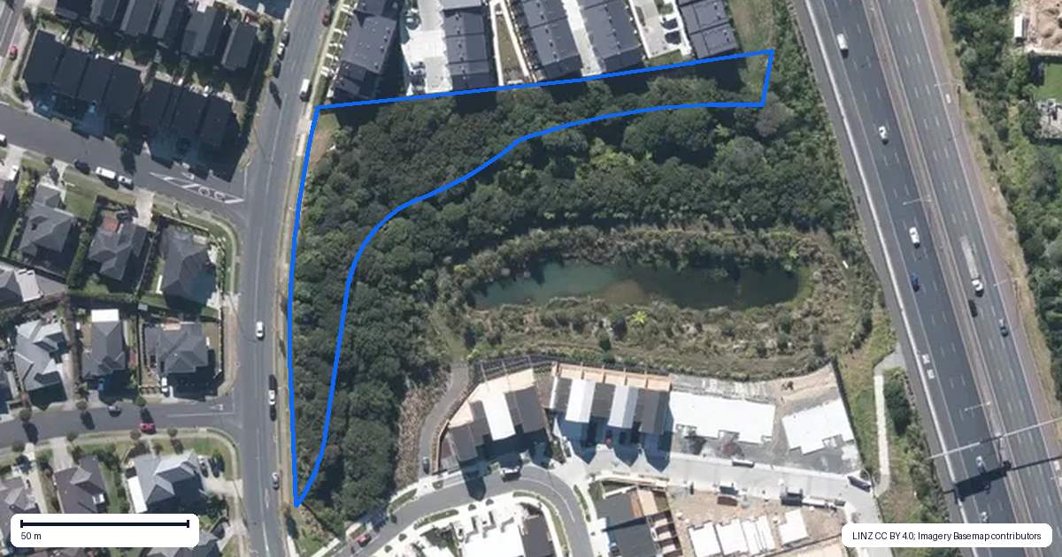 Property context map for 46 Westgate Drive, Westgate, Auckland