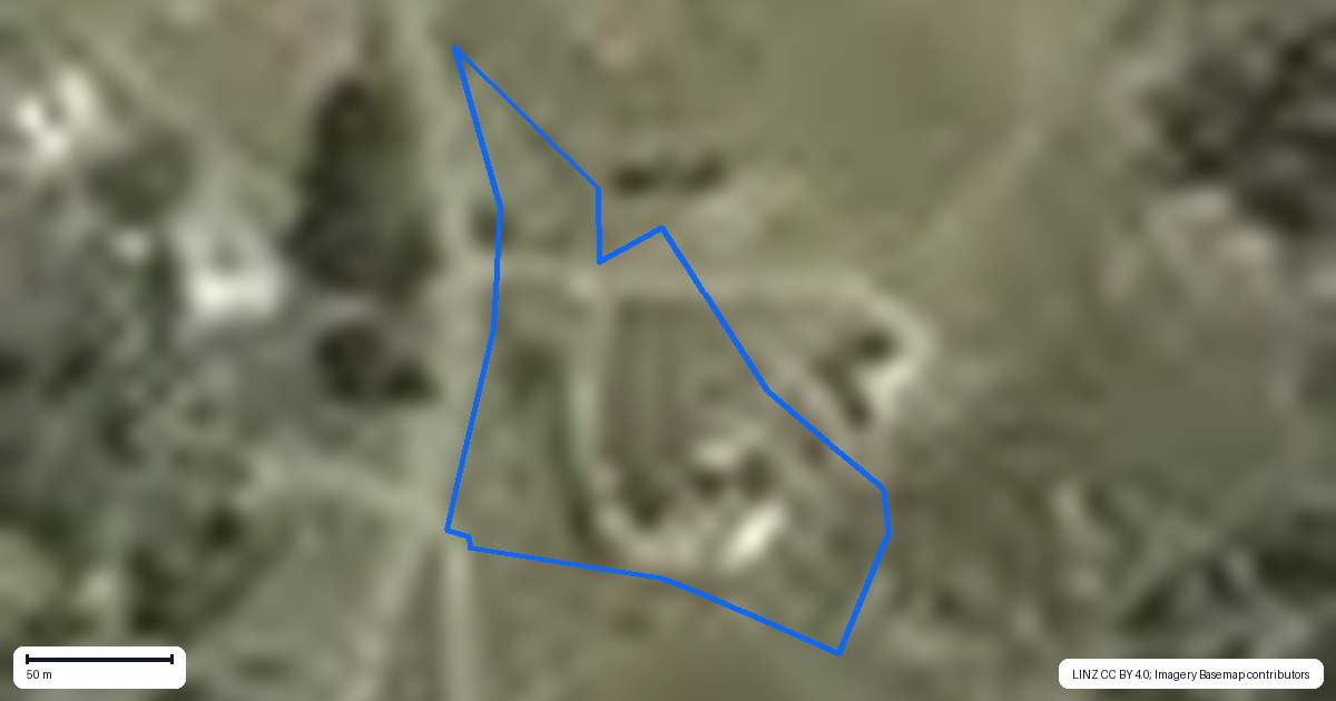 Property context map for 969 Kahuranaki Road, Kahuranaki