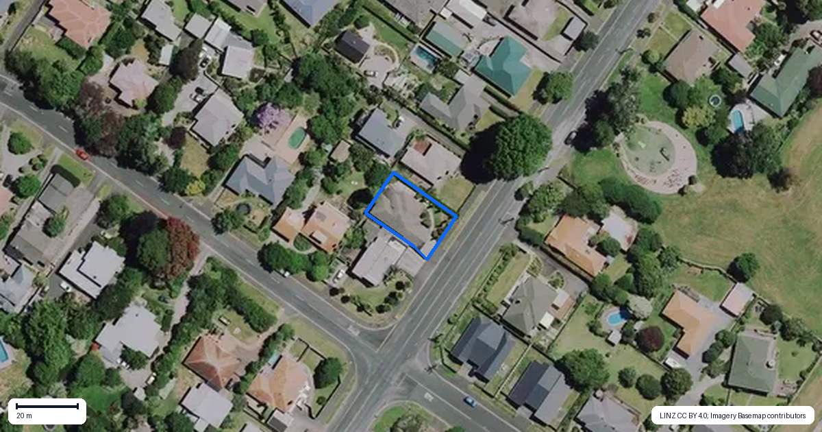Property context map for 25A Masters Avenue, Hillcrest, Hamilton