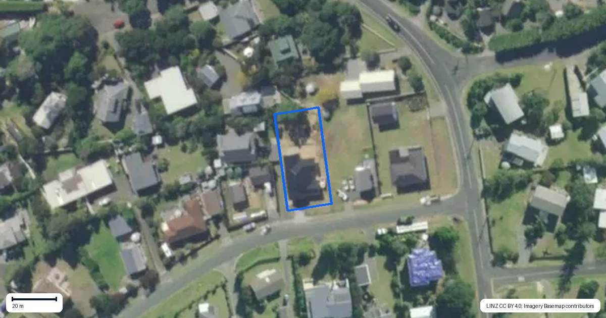 Property context map for 6 Quail Way, Mangawhai Heads, Mangawhai
