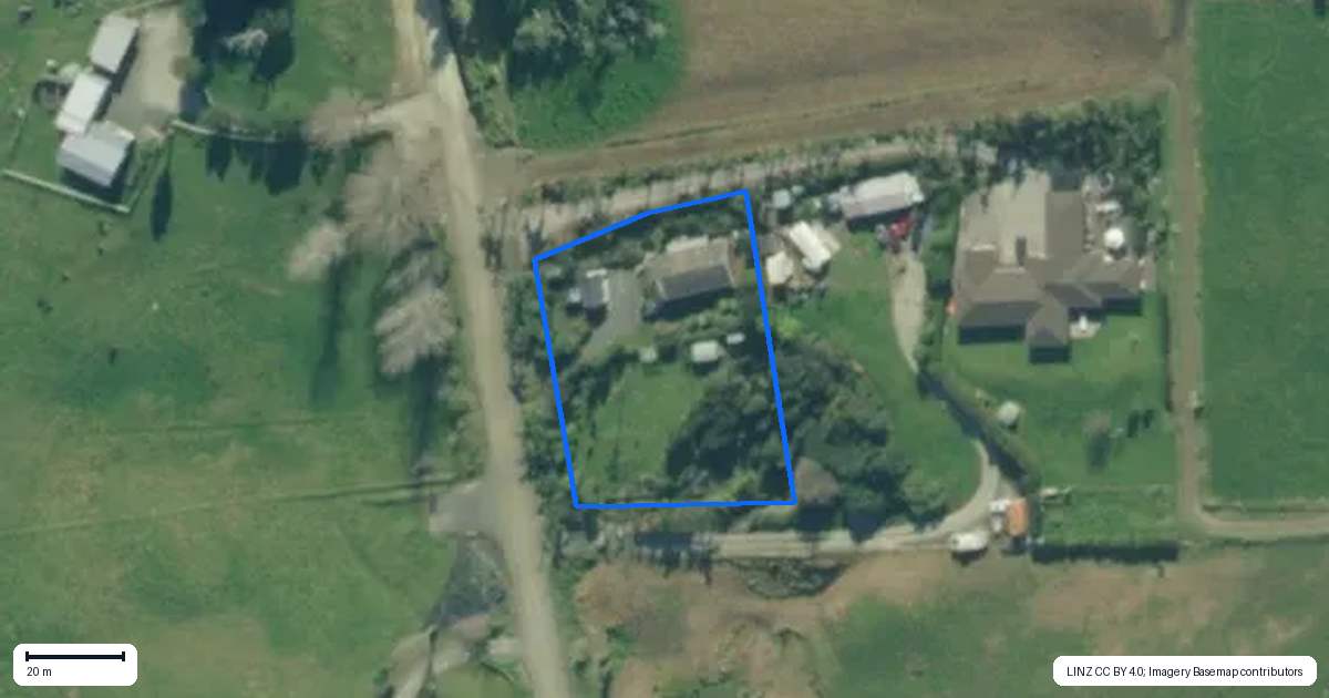 Property context map for 74 Doctors Hill Road, Maungaturoto
