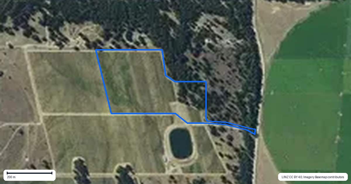 Property context map for 351 Maori Point Road, Tarras, Cromwell