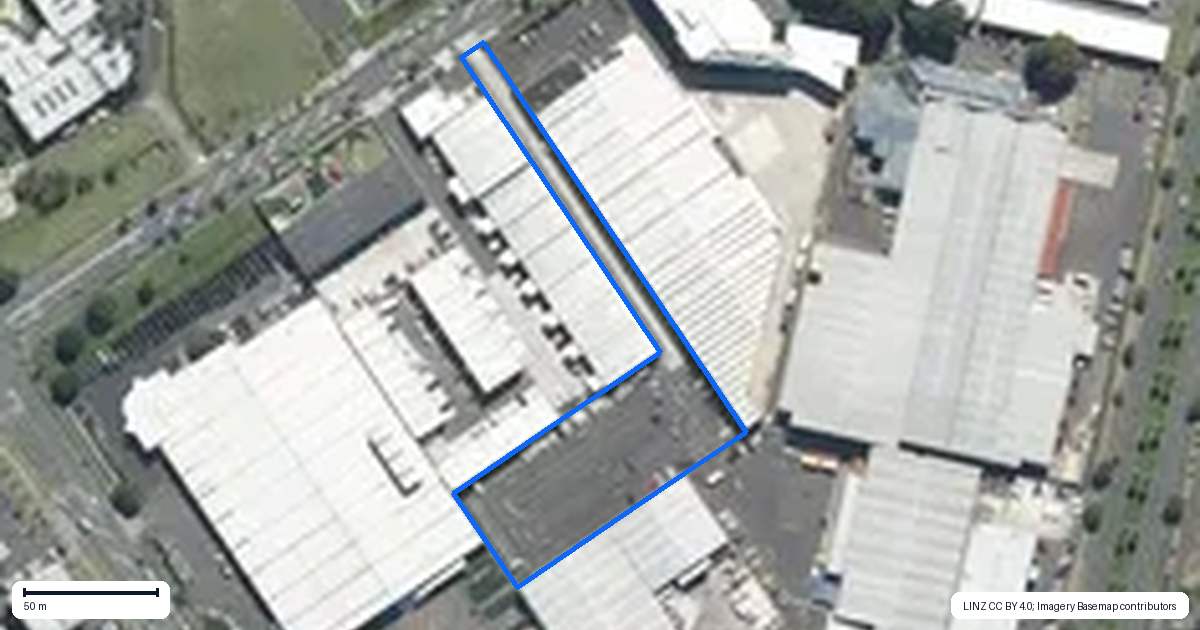 Property context map for 421 East Tamaki Road, East Tamaki, Auckland