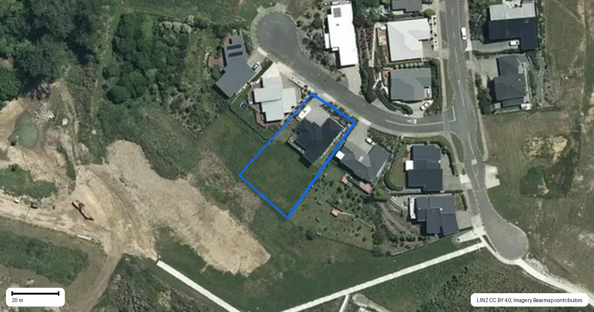 Property context map for 5 Buckingham Court, Wakatu, Nelson