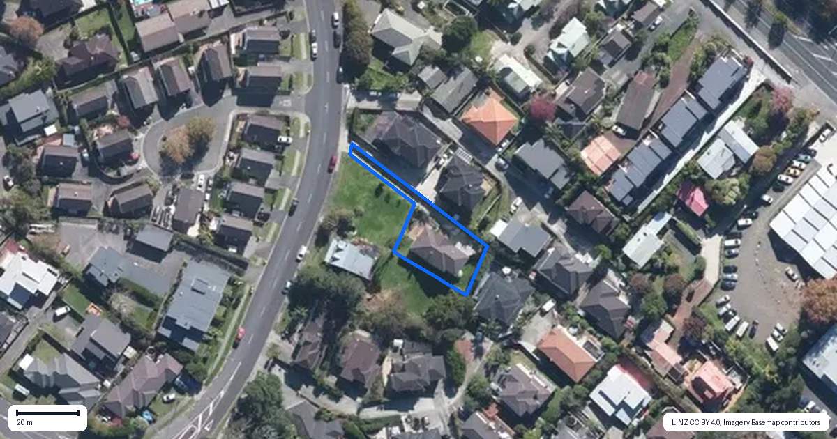 Property context map for 34A Schnapper Rock Road, Schnapper Rock, Auckland