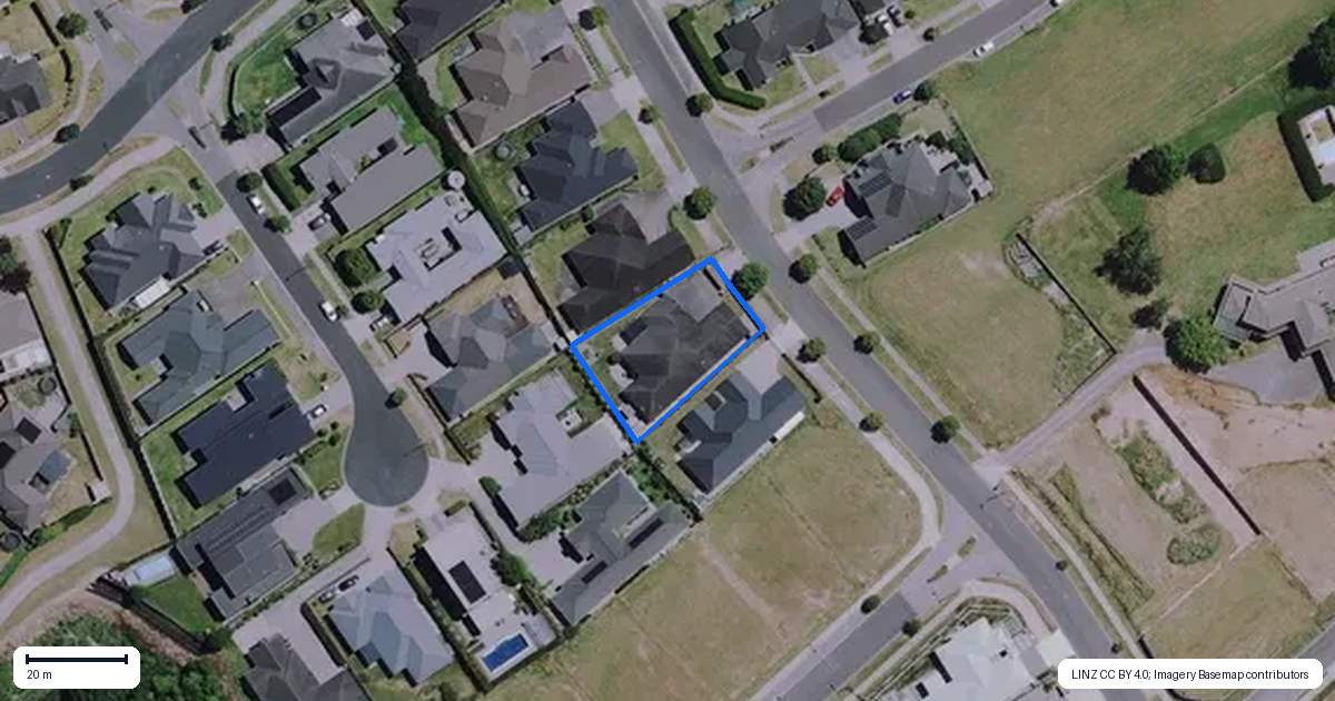 Property context map for 197 Cumberland Drive, Flagstaff, Hamilton