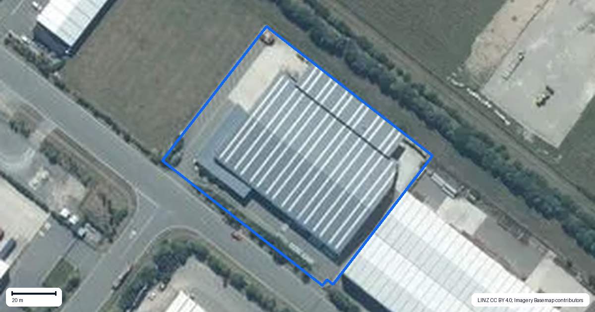 Property context map for 70 Detroit Drive, Rolleston