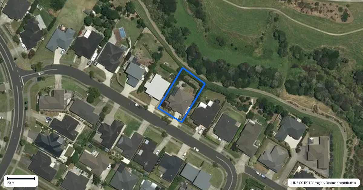 Property context map for 21 Kilbryde Crescent, Pokeno