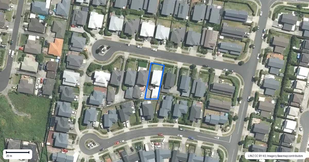 Property context map for 10 Lane Cameron Place, Flat Bush, Auckland